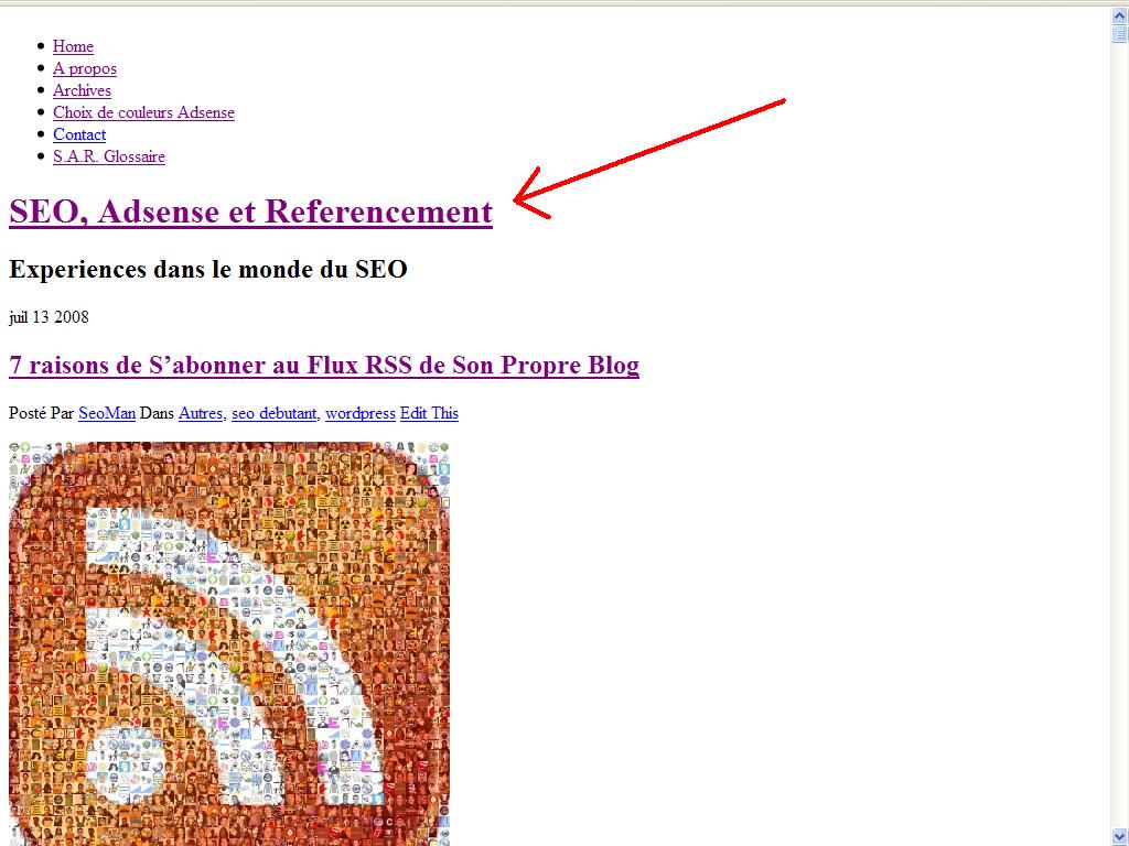 css seo styling serp