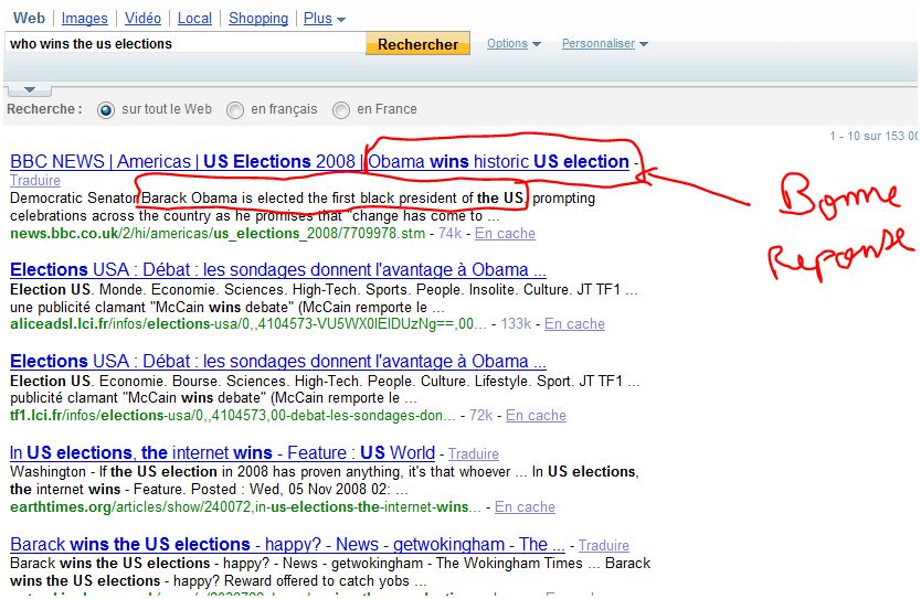 semantique web moteur de recherche yahoo